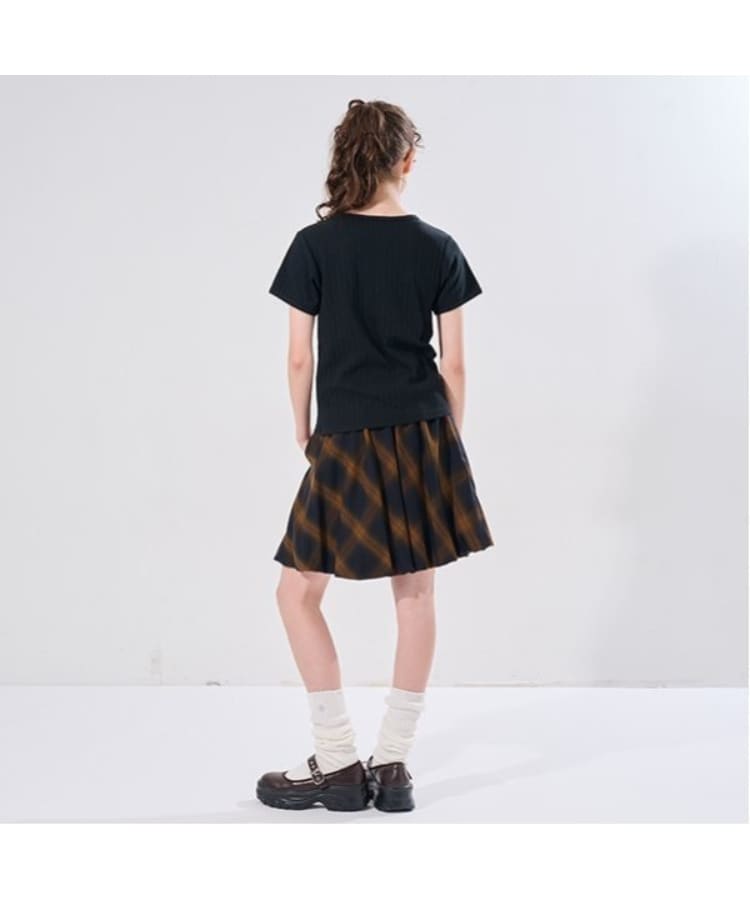 ポンポネット アミ(POM PONETTE AMI)の【AMI】チェックバルーンスカート×インナーパンツセット26
