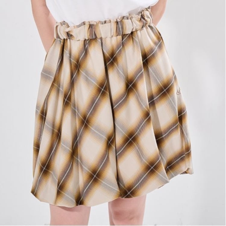 ポンポネット アミ(POM PONETTE AMI)の【AMI】チェックバルーンスカート×インナーパンツセット その他