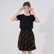 ポンポネット アミ(POM PONETTE AMI)の【AMI】チェックバルーンスカート×インナーパンツセット23