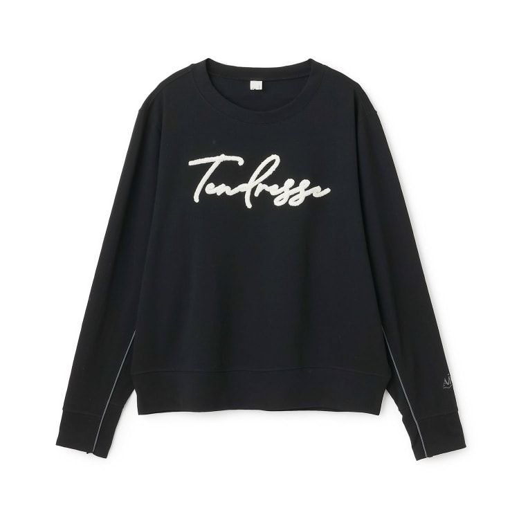 ポンポネット アミ(POM PONETTE AMI)の【AMI】袖パイピングロゴプルオーバー Ｔシャツ