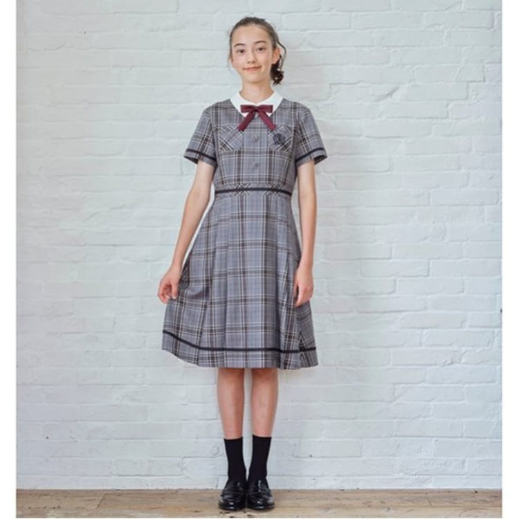 ポンポネットジュニア(pom ponette junior)の*半袖衿付きワンピース その他