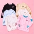 ポンポネットジュニア(pom ponette junior)のミントくん 袖アップリケTシャツ17