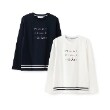 ポンポネットジュニア(pom ponette junior)のエッフェルロゴロングTシャツ8