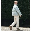 ポンポネットジュニア(pom ponette junior)の【あったか裏地】ウエストリブイージーカーゴパンツ18