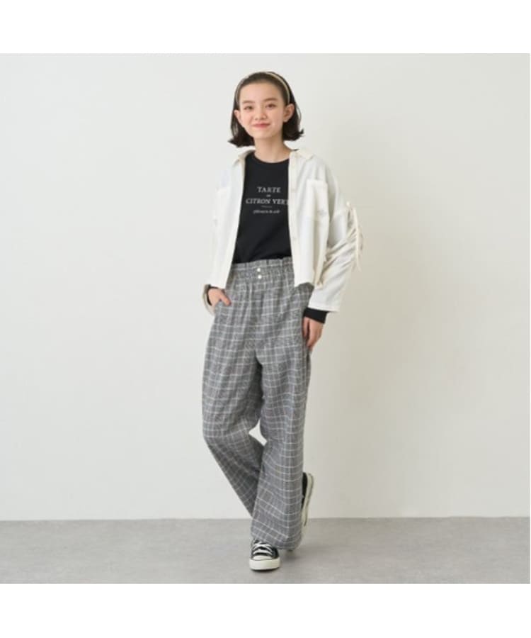 ポンポネットジュニア(pom ponette junior)の袖ギャザーシャツ＆Tシャツセット14