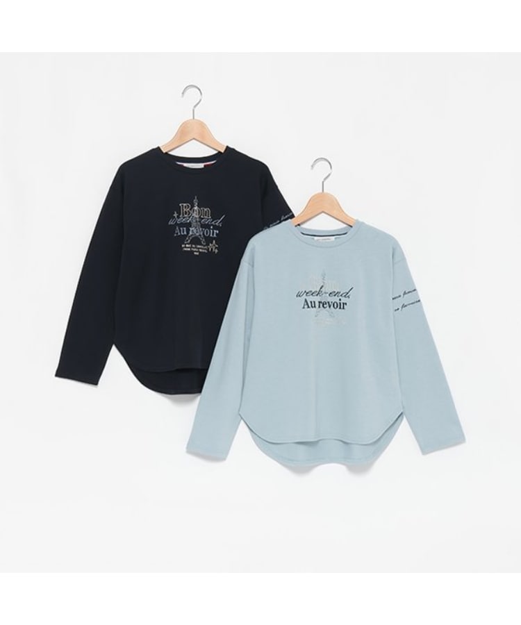 ポンポネットジュニア(pom ponette junior)のキラキラエッフェルTシャツ10