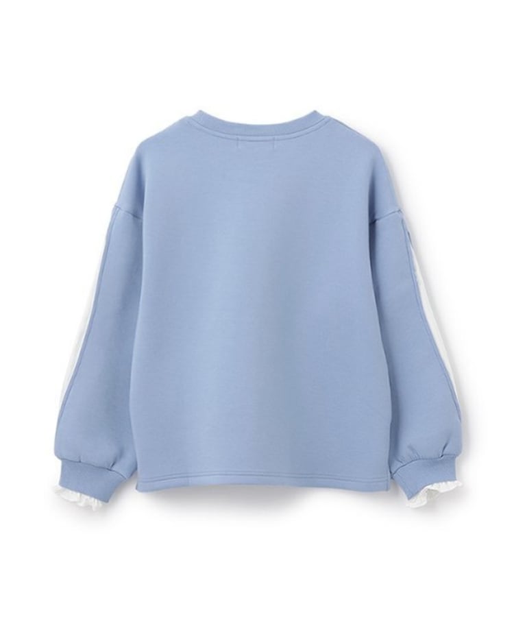 ポンポネットジュニア(pom ponette junior)のネックレスロゴダンボールトレーナー2
