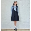 ポンポネットジュニア(pom ponette junior)の*プリーツ切替ジャンパースカート ネイビー(094)