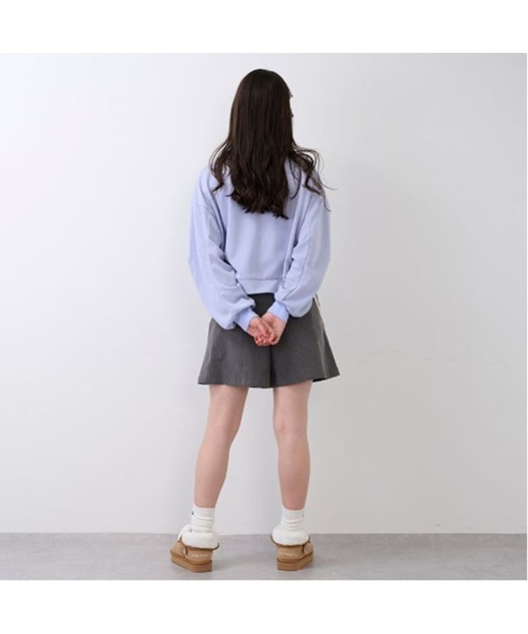 ポンポネットジュニア(pom ponette junior)のチェーン付きプリーツラップキュロット3