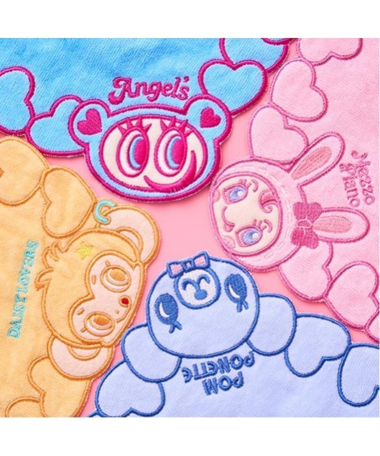 ポンポネットジュニア(pom ponette junior)のナカムラくん 刺しゅうハンカチ7