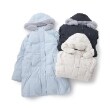 ポンポネットジュニア(pom ponette junior)の【はっ水・家庭洗濯可】Aラインダウンコート14