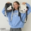 ポンポネットジュニア(pom ponette junior)の【PEANUTS】マスコットパスケース付ミニショルダー15