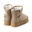 ポンポネットジュニア(pom ponette junior)の2WAYフェイクムートンショートブーツ1