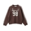 ポンポネットジュニア(pom ponette junior)のナンバリングジャガードニット9
