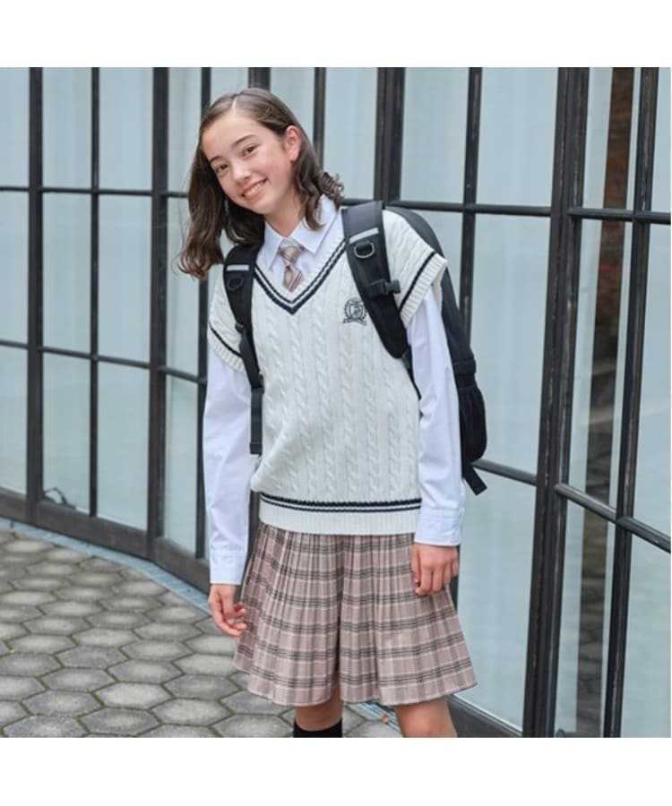 ポンポネットジュニア(pom ponette junior)の*インナーパンツ付イージープリーツスカート5