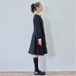 ポンポネットジュニア(pom ponette junior)の*サキソニ‐ウール白襟ワンピース10