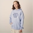 ポンポネットジュニア(pom ponette junior)の【GOOD PRICE】クシュっと袖レタリング裏毛パーカ24