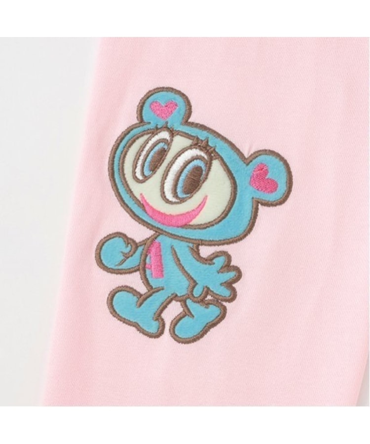 ポンポネットジュニア(pom ponette junior)のナカムラくん 袖アップリケTシャツ4