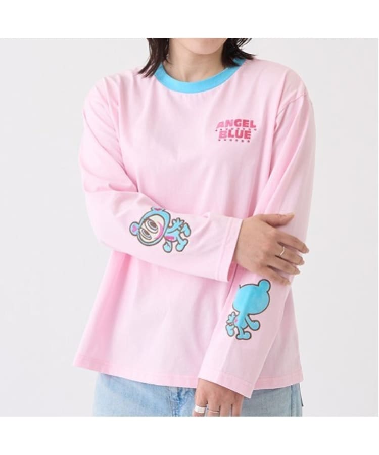 ナカムラくん 袖アップリケTシャツ(Tシャツ) | pom ponette ナカムラくん 袖アップリケTシャツ(Tシャツ) | pom ponette