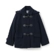 ポンポネットジュニア(pom ponette junior)のミドル丈ダッフルコート ネイビー(094)