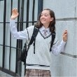 ポンポネットジュニア(pom ponette junior)の*ラインニットベスト6