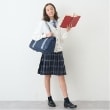 ポンポネットジュニア(pom ponette junior)の*TWプリーツチェックスカート25