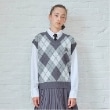 ポンポネットジュニア(pom ponette junior)の*アーガイルニットベスト1