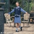 ポンポネットジュニア(pom ponette junior)の【Harry Potter】ネクタイ付シャツワンピベスト ネイビー(094)