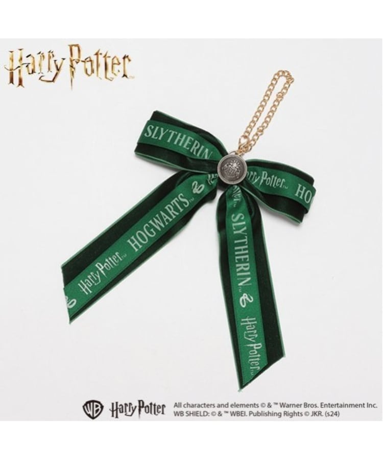 ポンポネットジュニア(pom ponette junior)の【Harry Potter】リボンチャーム グリーン(125)