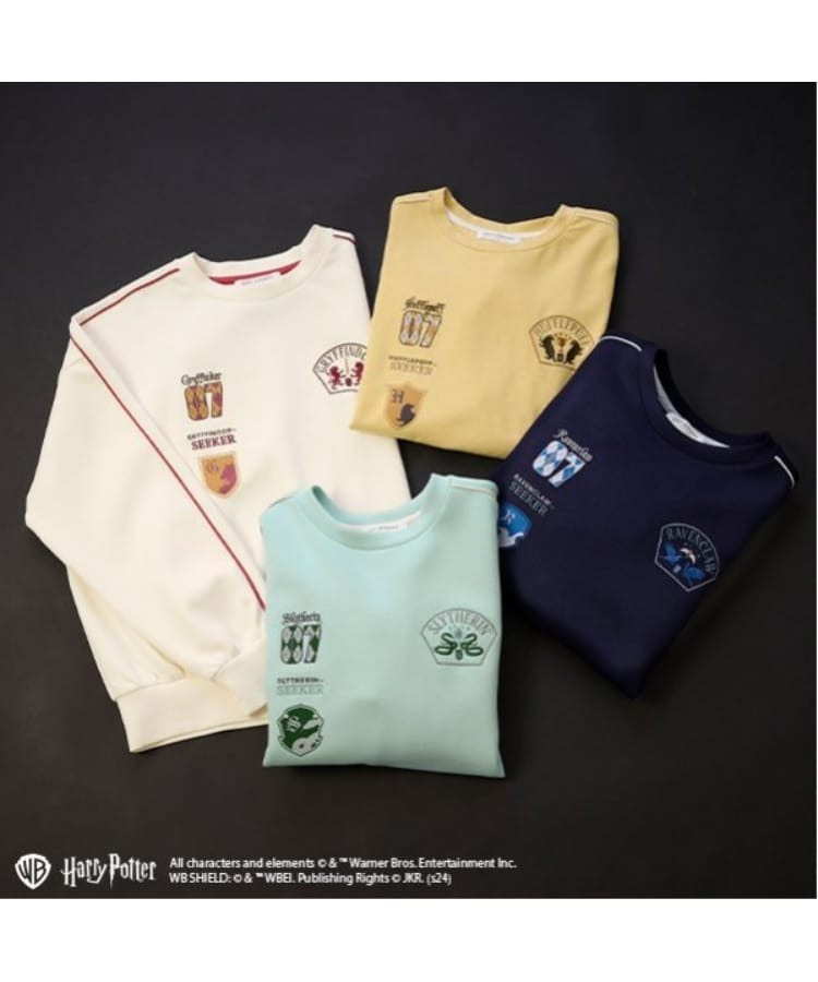ポンポネットジュニア(pom ponette junior)の【Harry Potter】袖ライントップス10