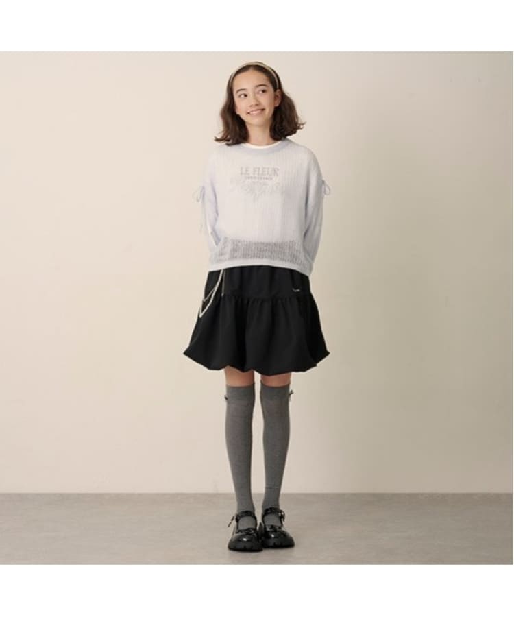 ポンポネットジュニア(pom ponette junior)のパールチャームバルーンスカート16