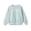ポンポネットジュニア(pom ponette junior)の【WEB限定】袖ラインロゴトップス ライトグリーン(120)