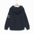 ポンポネットジュニア(pom ponette junior)の【福袋A】ラインスリーブ裏毛裏起毛パーカ1