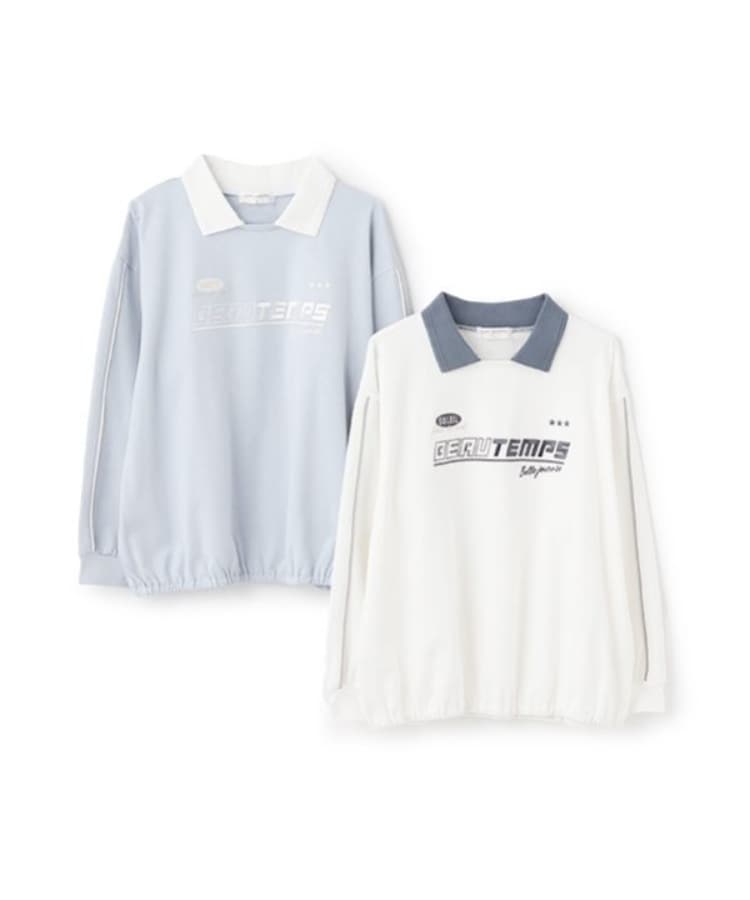 ポンポネットジュニア(pom ponette junior)のスムースポロカラートップス8