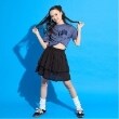 ポンポネットジュニア(pom ponette junior)のティアードフリルスカパン ブラック(219)