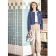 ポンポネットジュニア(pom ponette junior)の【ニコ☆プチ掲載】ハートベルト付きウォッシュドデニムパンツ ベージュ(052)