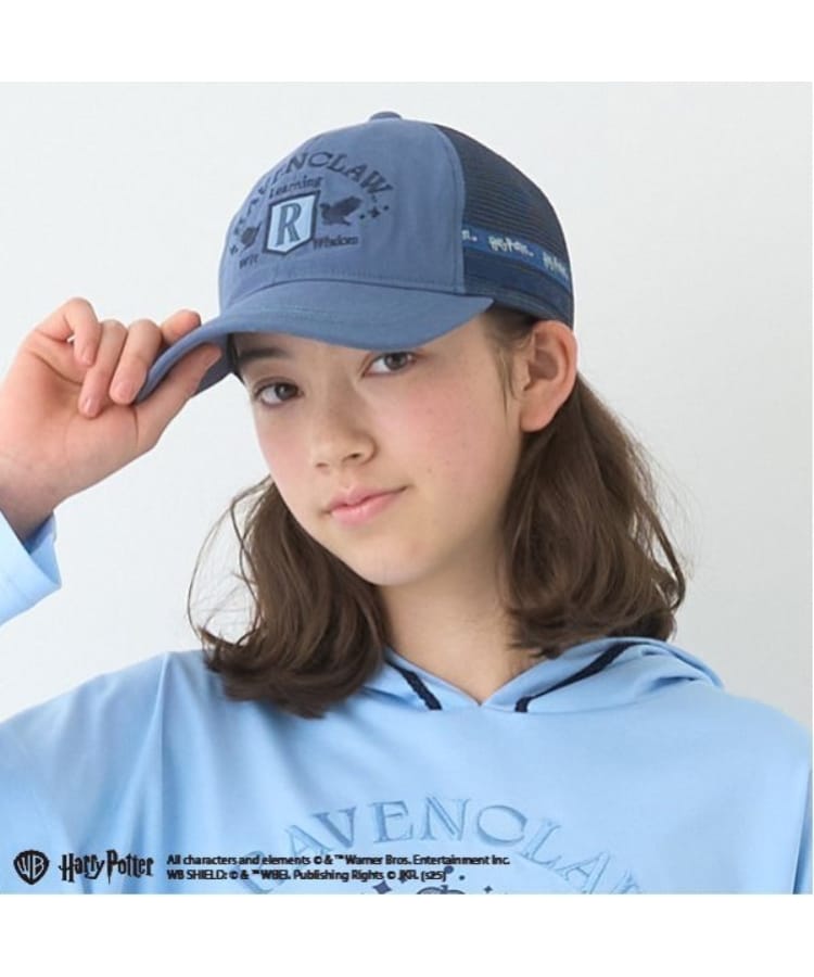 ポンポネットジュニア(pom ponette junior)の【Harry Potter】メッシュCAP ブルー(191)