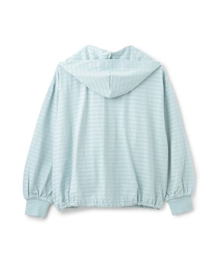 ポンポネットジュニア(pom ponette junior)の【UVカット】シアーボーダージップパーカ5
