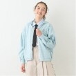 ポンポネットジュニア(pom ponette junior)の【UVカット】シアーボーダージップパーカ2