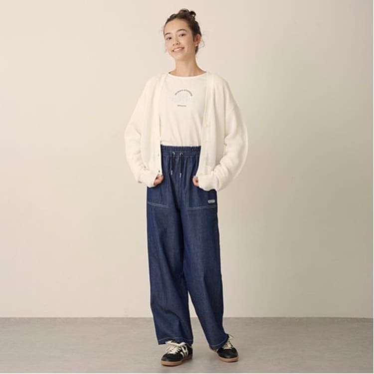 ポンポネットジュニア(pom ponette junior)の【GOOD PRICE】イージーワイドパンツ その他