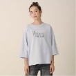 ポンポネットジュニア(pom ponette junior)の【GOOD PRICE】6分袖ロゴTシャツ ブルー(191)