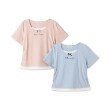 ポンポネットジュニア(pom ponette junior)の【ニコ☆プチ掲載】フェイクレイヤードTシャツ8