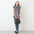 ポンポネットジュニア(pom ponette junior)の【のびのび】カットデニムフレアパンツ6
