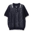 ポンポネットジュニア(pom ponette junior)のメッシュ半袖ポロニット7