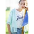 ポンポネットジュニア(pom ponette junior)のメッシュ半袖ロゴパーカTシャツセット12