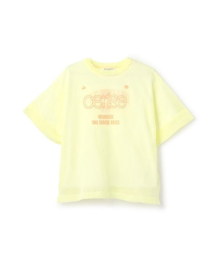 ポンポネットジュニア(pom ponette junior)の【ニコ☆プチ掲載】シアーニットTシャツセット5