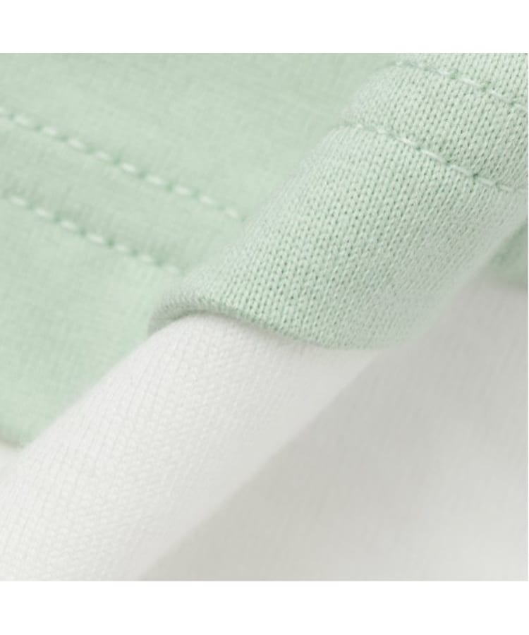 ポンポネットジュニア(pom ponette junior)の2WAYフェイクレイヤードパーカ22