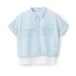 ポンポネットジュニア(pom ponette junior)の【ニコ☆プチ掲載】シアーシャツ＋ロゴTシャツセット7