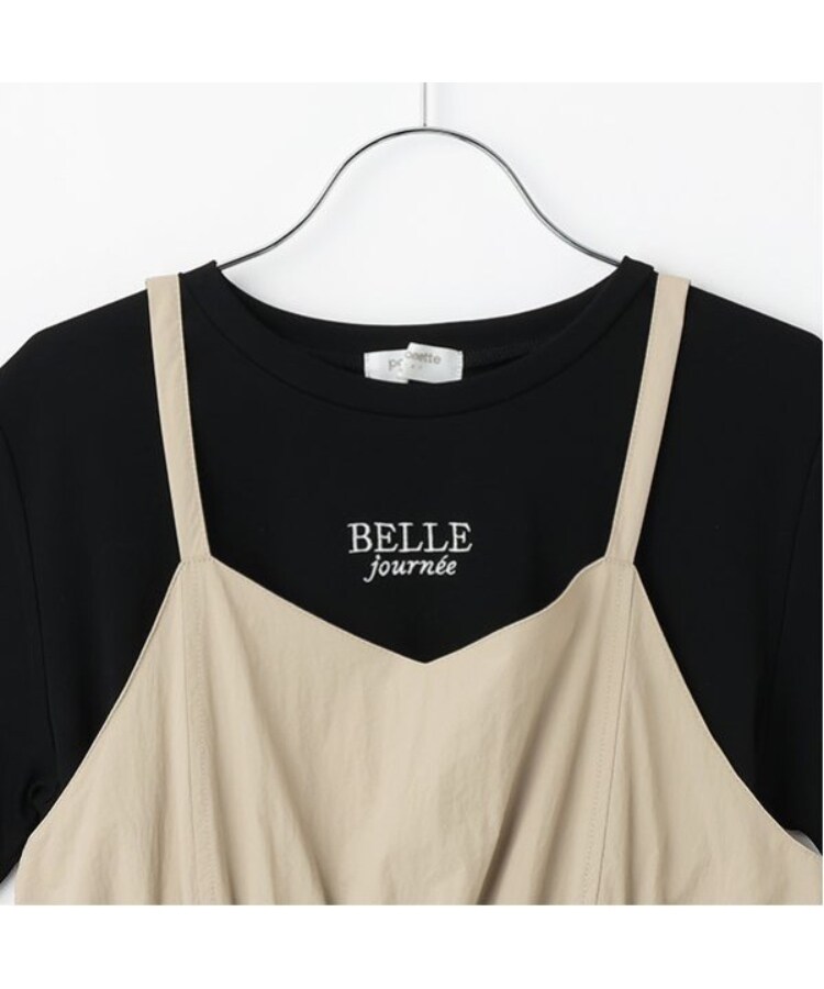 ポンポネットジュニア(pom ponette junior)のギャザーキャミワンピース+Tシャツセット8