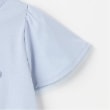 ポンポネットジュニア(pom ponette junior)のネックレス風刺しゅうフレアスリーブTシャツ6